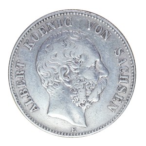2 marki 1900 r., Saksonia