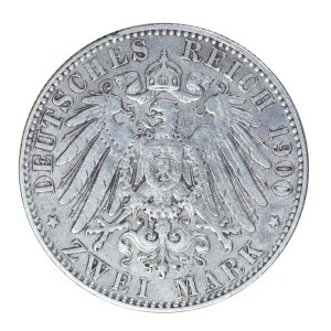 2 marks 1900, Saxony