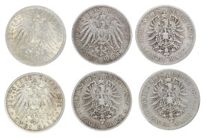 Zestaw 6 szt. 2 marki Kaiserreich