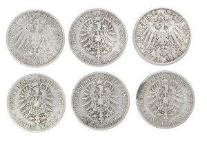 Set of 6 pcs. 2 by Kaiserreich