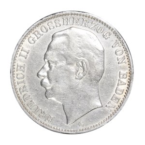 3 marks 1909, Baden