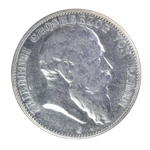 5 marks 1907, Baden
