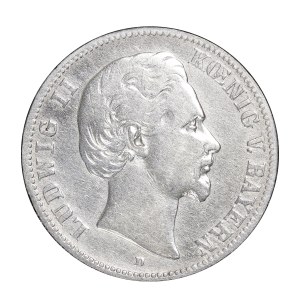 2 marki 1876 r., Bawaria