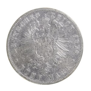 5 marks 1876, Hesse