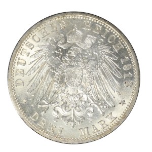 3 marks 1913, Prussia