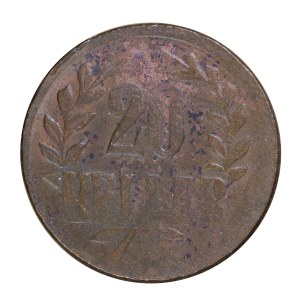 20 halerzy 1916 r., Niemiecka Afryka Wschodnia