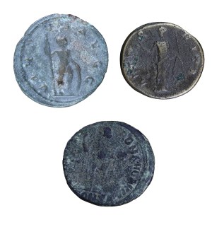 Set of 3pc coins of the Roman Empire