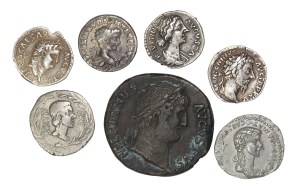 Set of 7 copies (museum) from the 19th century, Roman Empire