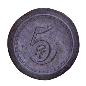 5 fenigs 1921, Boleslawiec
