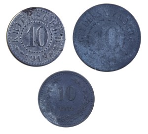 Set of 3 replacement coins - fenges
