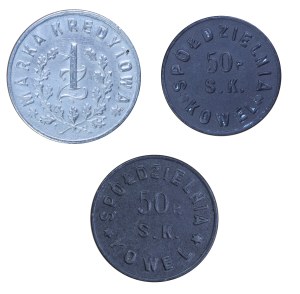 Set of 3 coins of the 50th Kaniowski Rifle Regiment, Kowel
