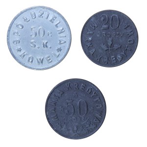 Set of 3 coins of the 50th Kaniowski Rifle Regiment, Kowel