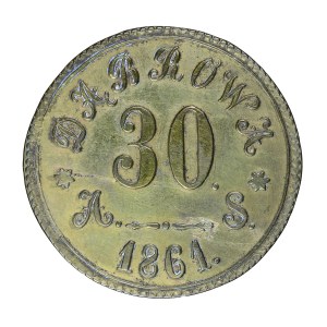 30, dominium Dąbrowa 1861 r.