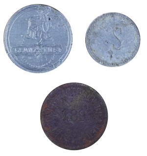 Set of 3pcs tokens
