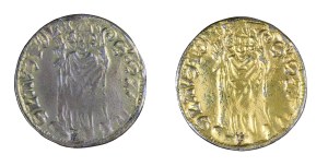 2 copies of the denarius of Wladyslaw Lokietek