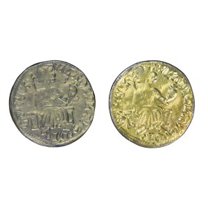 2 szt. kopii denara Władysława Łokietka