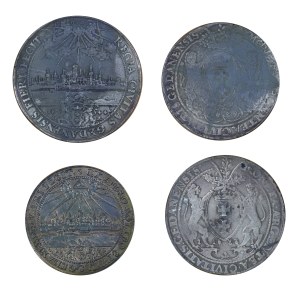 Set of 4 copies of rare coins of Ladislaus IV