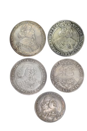 Set of 5 copies of rare coins of Ladislaus IV