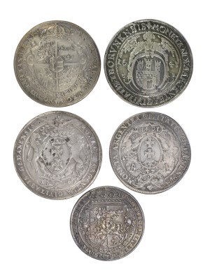 Set of 5 copies of rare coins of Ladislaus IV