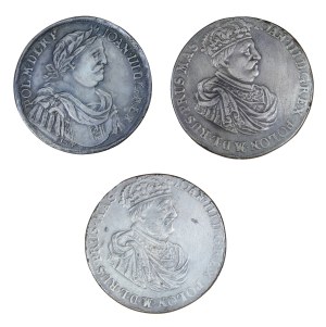 Set of 3 copies of rare coins, John III Sobieski