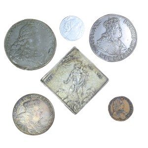 Set of 6 copies of Saxon era coins