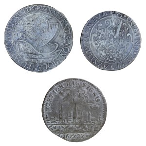 Set of 3 copies of Pomeranian coins