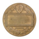 Medal of the 100th anniversary of the Bank of Poland, Second Republic, Rev. Ksawery Lubecki and Count Ludwik Jelski 1928-6.05.1928.
