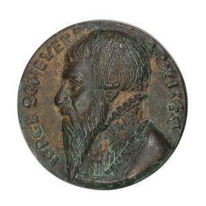 Medal - Danzig, 1694, Mayor Georg Schenurke
