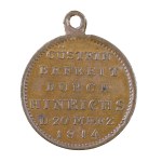 KOSTRZYN ON ODER. Medallion, liberation of the fortress in the Napoleonic era, 20.03.1814.