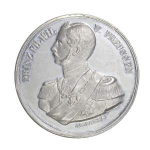 Medal - Silesia, a medal commemorating the Silesian Industrial Exhibition of 1857.