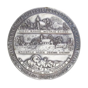 Medal z 1987 r. - Franciszek Karpiński 1741-1825