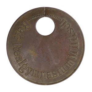Znak (szatnia?) szkoła średnia Milicz