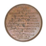 WIELKOPOLSKA, RĄBCZYN (K. WĄGROWIEC). Medal from 1825; Joseph Zerboni di Sposetti - president of the Prussian regency in the Grand Duchy of Posen.