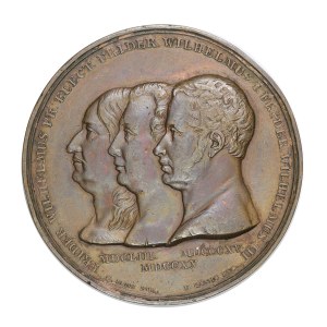 Medal from 1848 commemorating Prussian rule over Pomerania