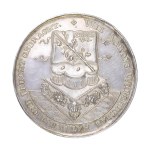 Baptismal medal, Germany, 19th century.