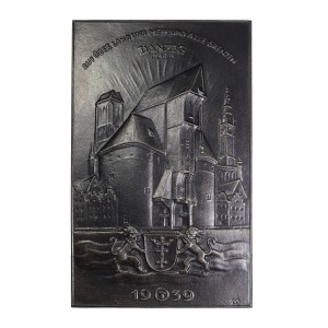 Poster 1939. - Gdansk, signed