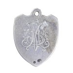 Religious-patriotic medallion - Poland. On the reverse owner