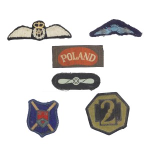 Patches for military uniforms - Polish Armed Forces in the West
