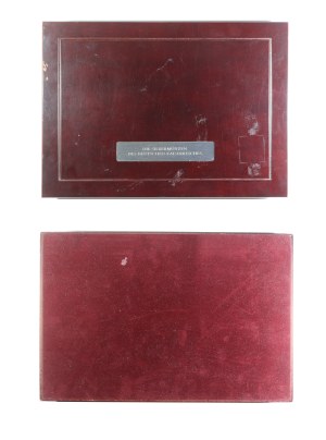 Wooden box for cross-sectional collection of Kaiserreich German coins