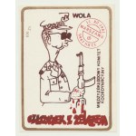 Solidarity, Brick 100 zloty 1986, Inter-company Coordination Committee Solidarity Wola, CZŁOWIEK Z Z ZELAZA, rarity