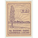 Brick 10 gold 1949-1950, very rare , Sobanski not noted