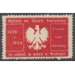 National Treasury, Brick, 25 pennies 1966, issued by the Polish Government in London