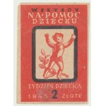 Brick, 20 zloty 1945, Gift to the Polish Red Cross, THIRD ITEM IN THE SOBAŃSKI CATALOGUE Uniques