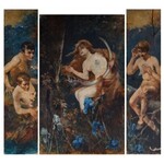 Zygmunt AJDUKIEWICZ, MUZYKA, TRYPTYK, 1901