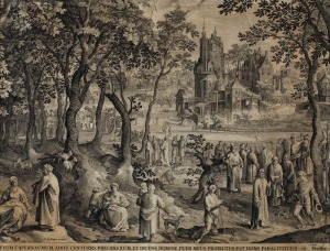Nicolaes de BRUYN, SPOTKANIE JEZUSA Z SETNIKIEM Z KAFARNAUM, 1652