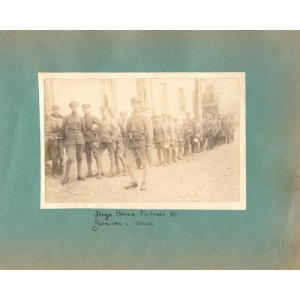 Legioniści na Stacji Zbornej Piotrków, 1916