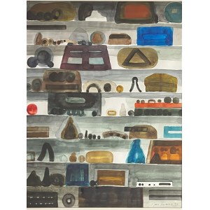 Jan Tarasin ( 1926 - 2009 ), Magazyn, 1993