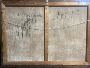 Alicja Wahl ( 1932 - 2020 ), Akt !, 1984