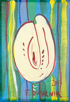 Edward Dwurnik ( 1943 - 2018 ), Tulip ( yellow ) , 2017