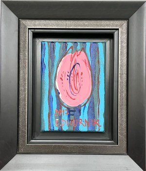 Edward Dwurnik ( 1943 - 2018 ), Tulip ( pink ) , 2017